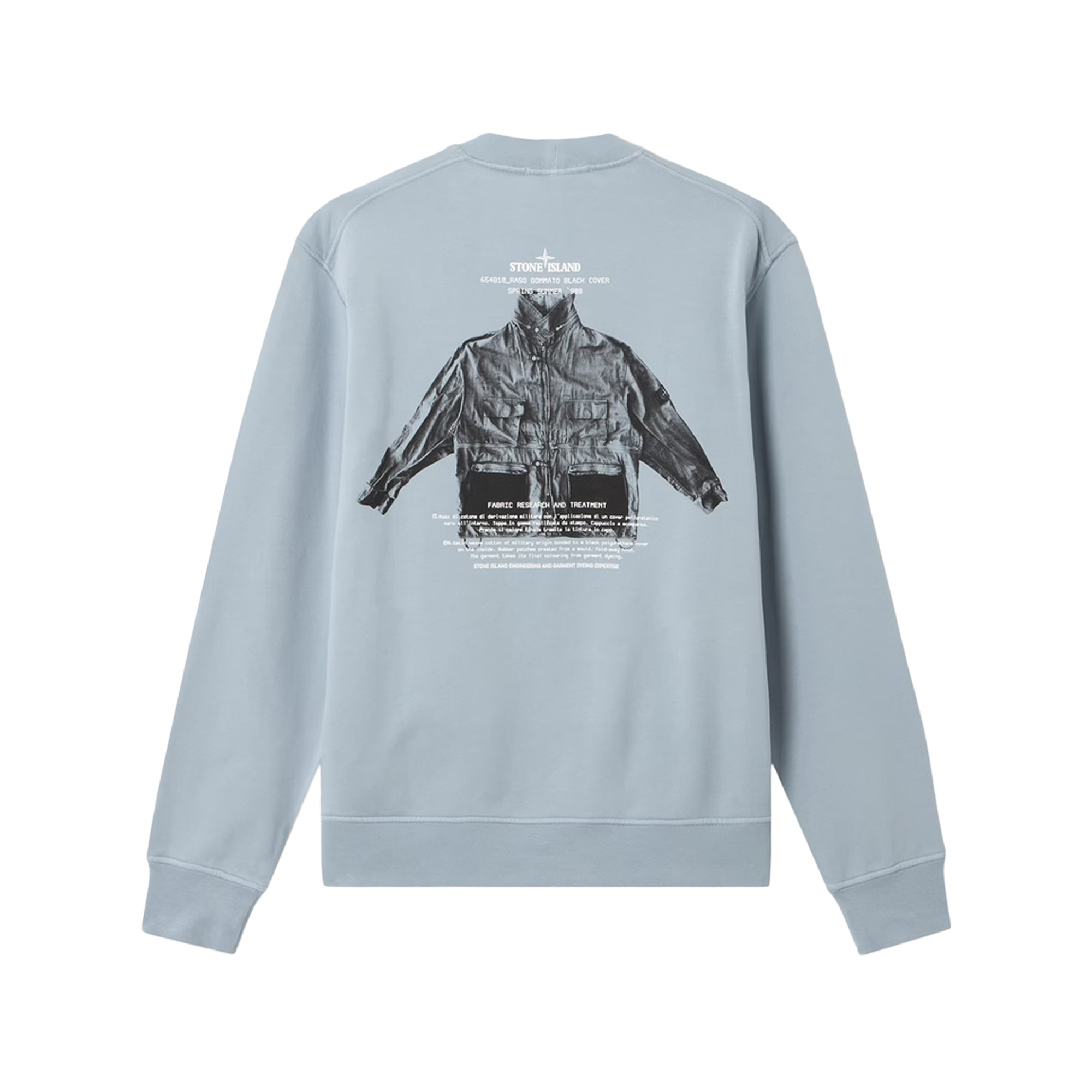 Stone Island Sweatshirt 6100046 V0049 Ash Grey