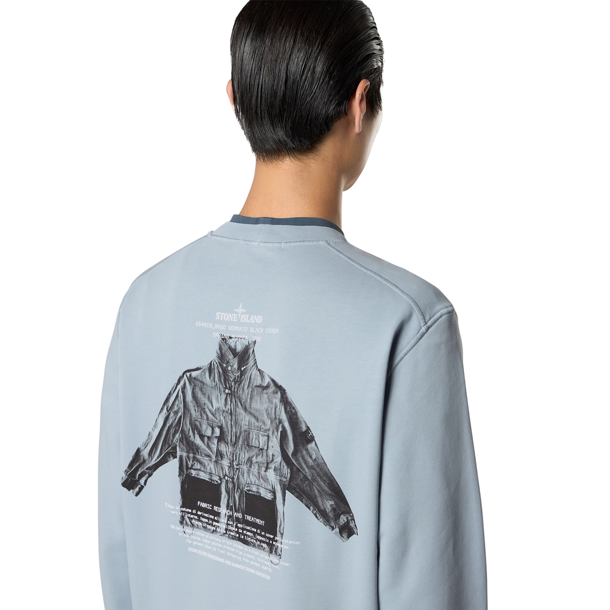 Stone Island Sweatshirt 6100046 V0049 Ash Grey