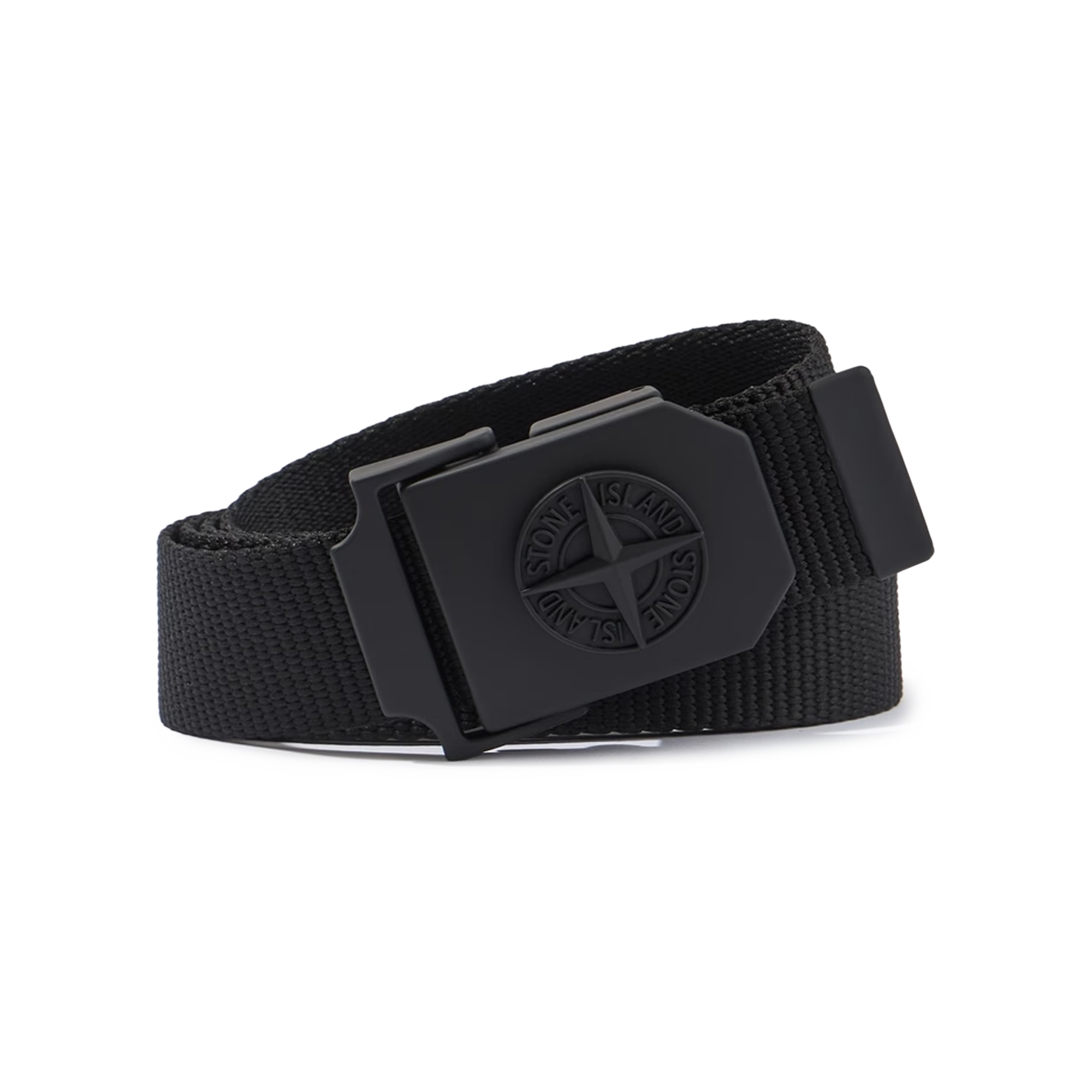 Stone Island Logo Belt 9300003 V0029 Black