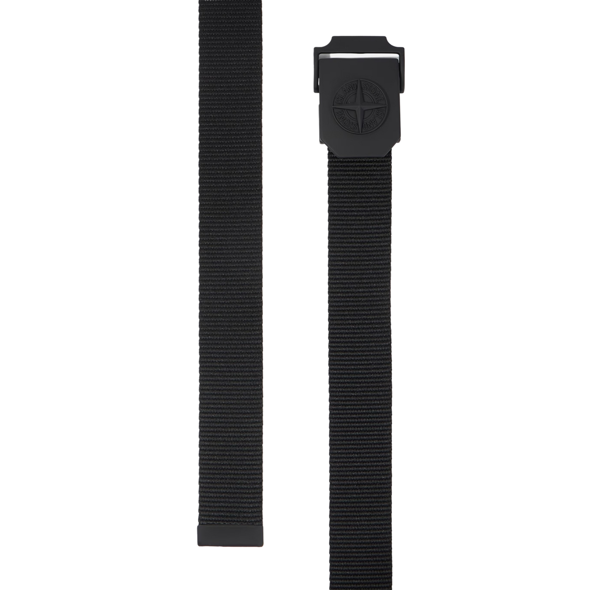 Stone Island Logo Belt 9300003 V0029 Black