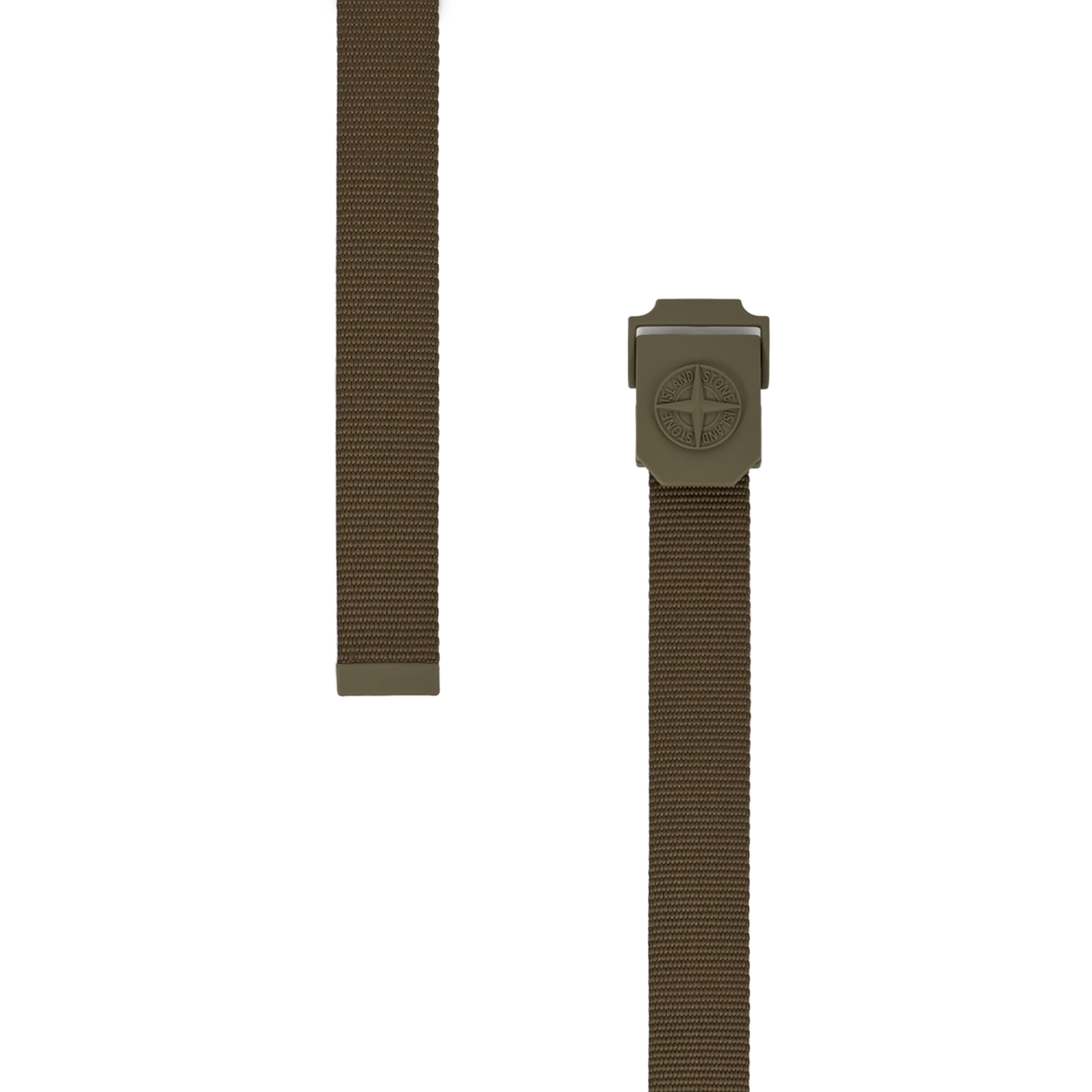 Stone Island Logo Belt 9300003 V005G Military Green