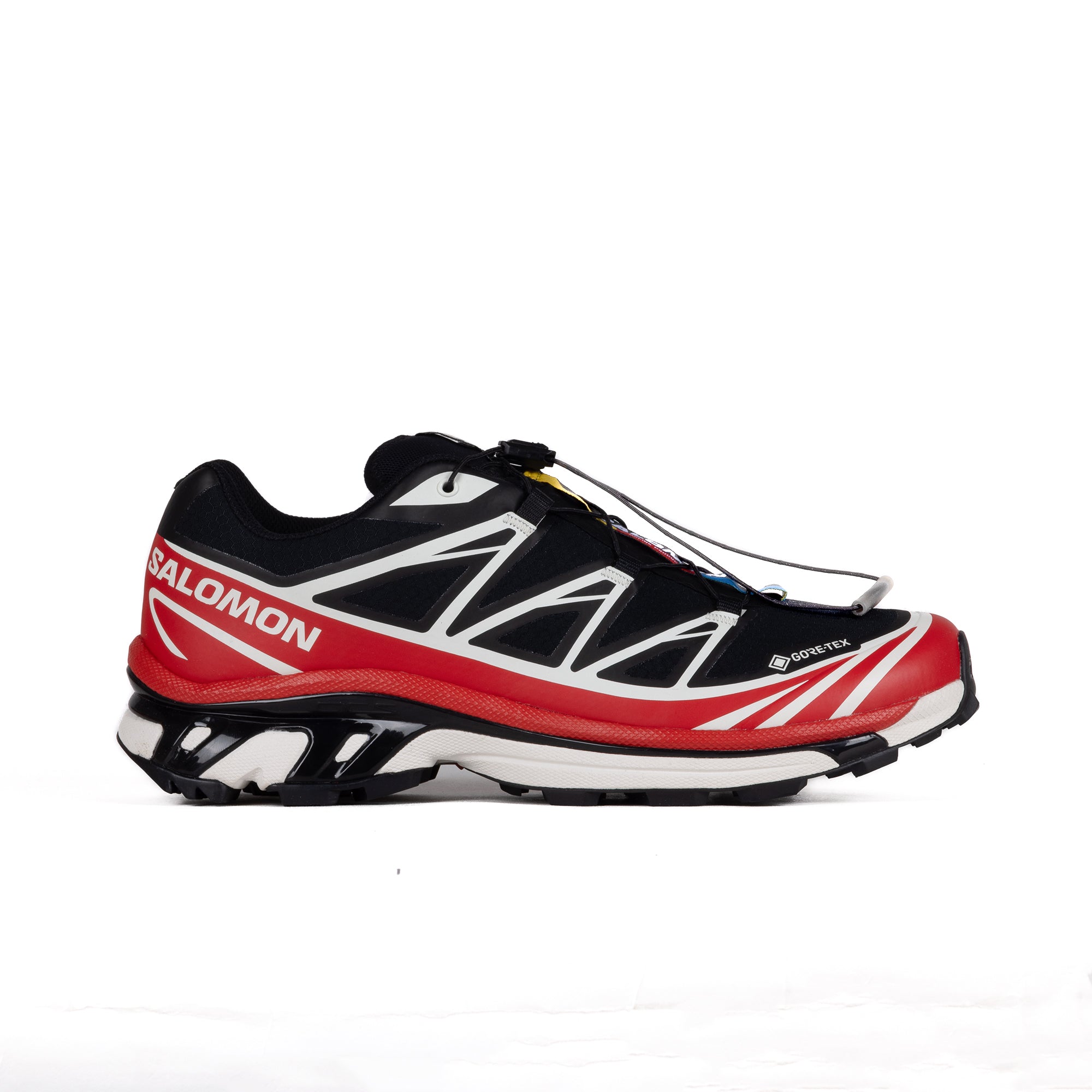 Salomon XT-6 GTX Black/Flame Scarlet/Vanilla Ice L47974900