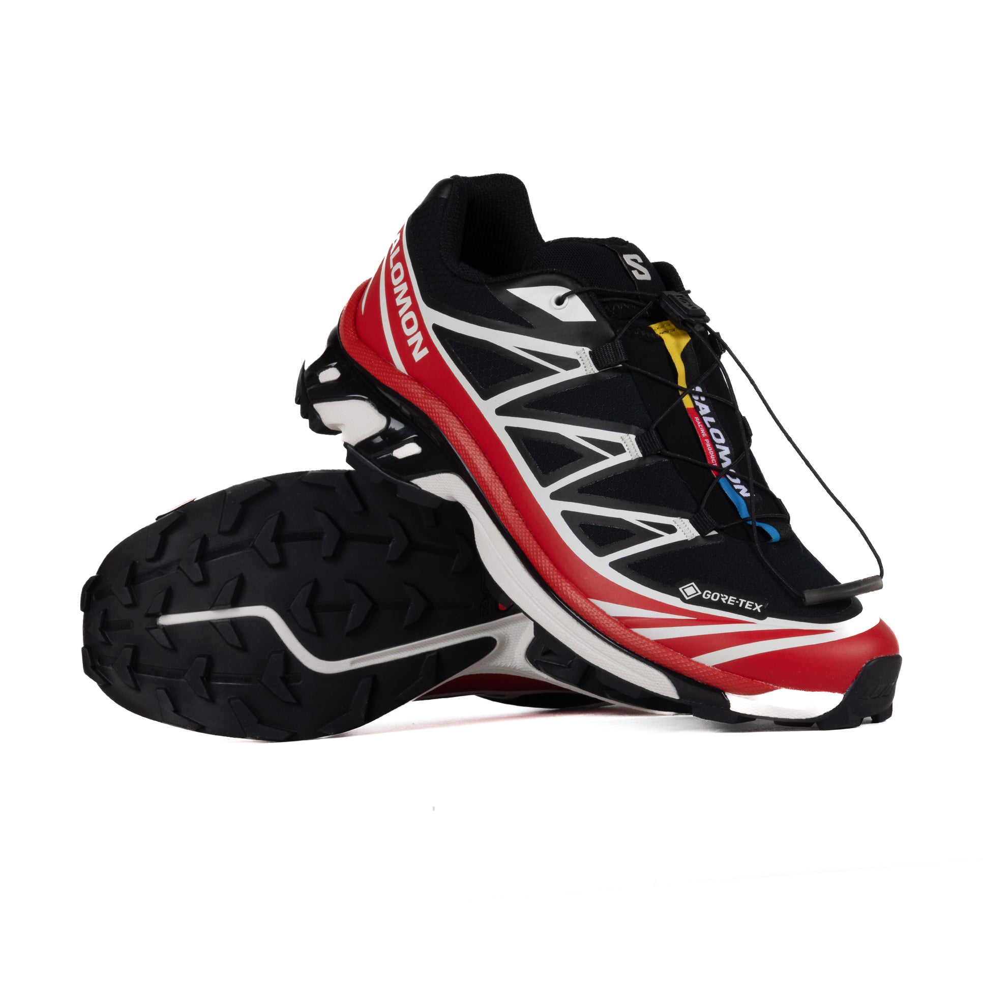 Salomon XT-6 GTX Black/Flame Scarlet/Vanilla Ice L47974900