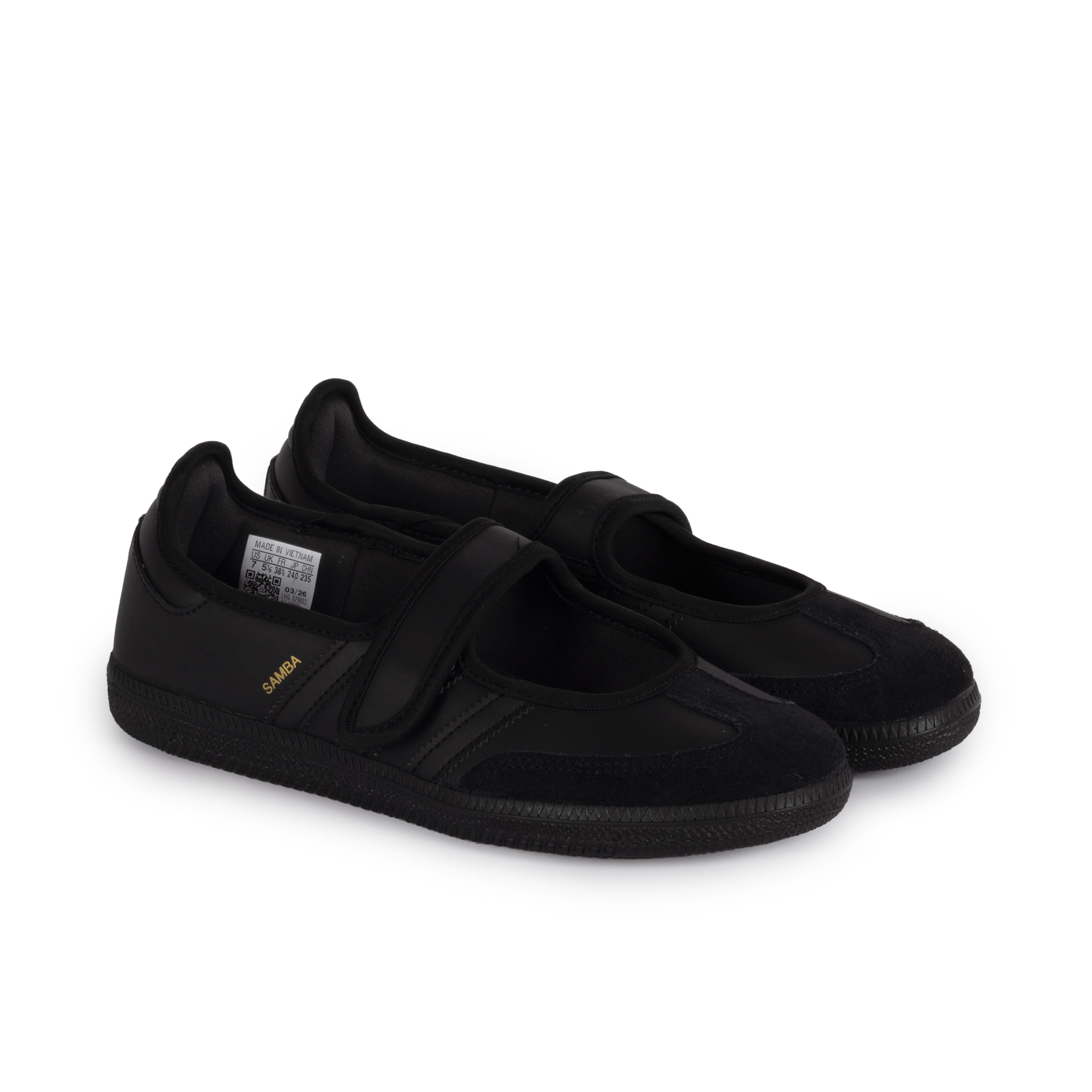 adidas Women's Samba Jane Cblack/Cblack/Cblack LA0968