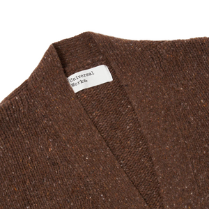 Universal Works Langdale Cardigan Brown