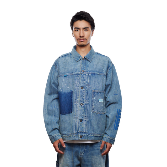 Liberaiders Tribal Denim Jacket Hard Wash