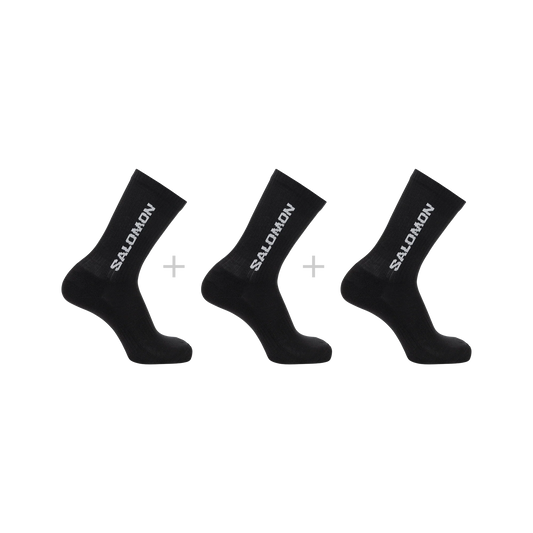 Salomon Everyday Crew 3-Pack Black/Black/Black LC2086100