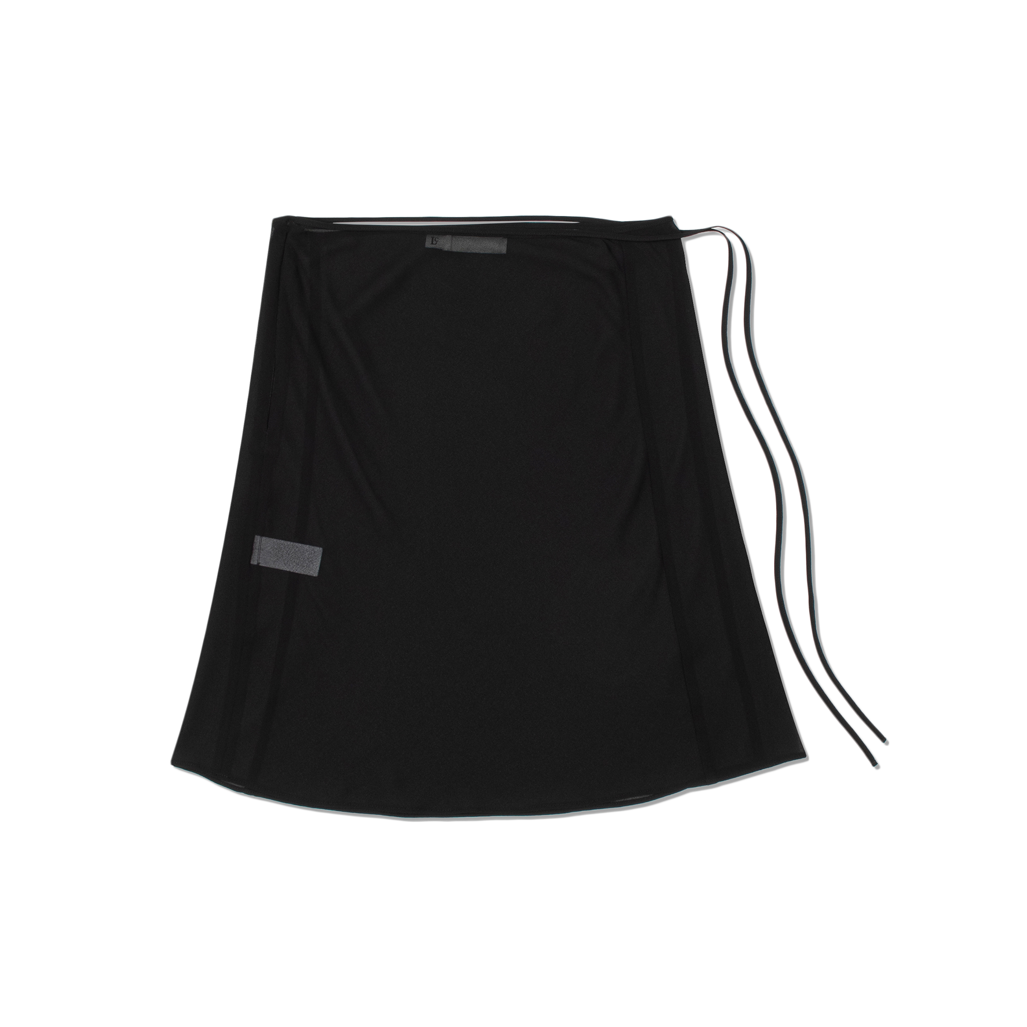 Low Classic Women's Sheer Layered Skirt Black