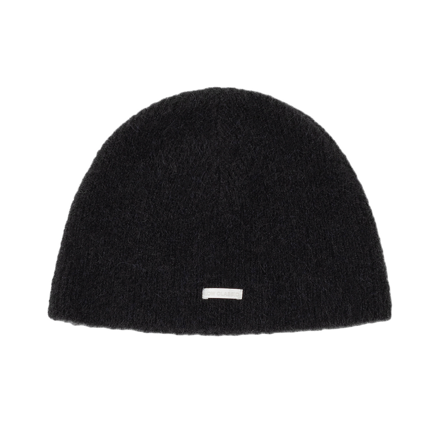 Low Classic Soft Alpaca Beanie Black