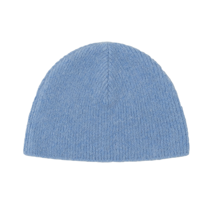 Low Classic Soft Alpaca Beanie Blue