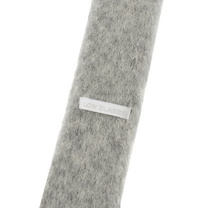 Low Classic Soft Alpaca Slim Muffler Light Grey