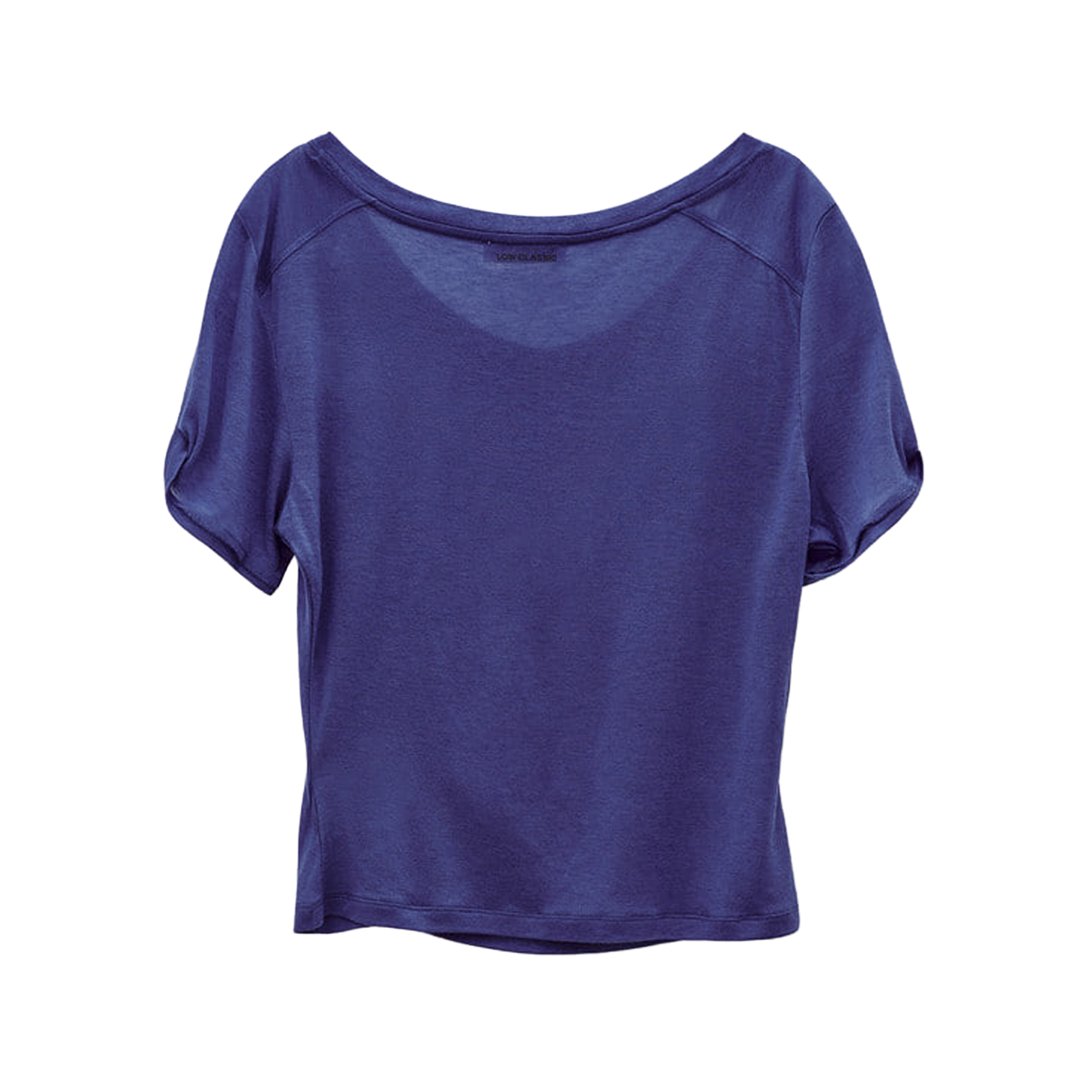 Low Classic Women's Deep V-Neck T-Shirt Blue