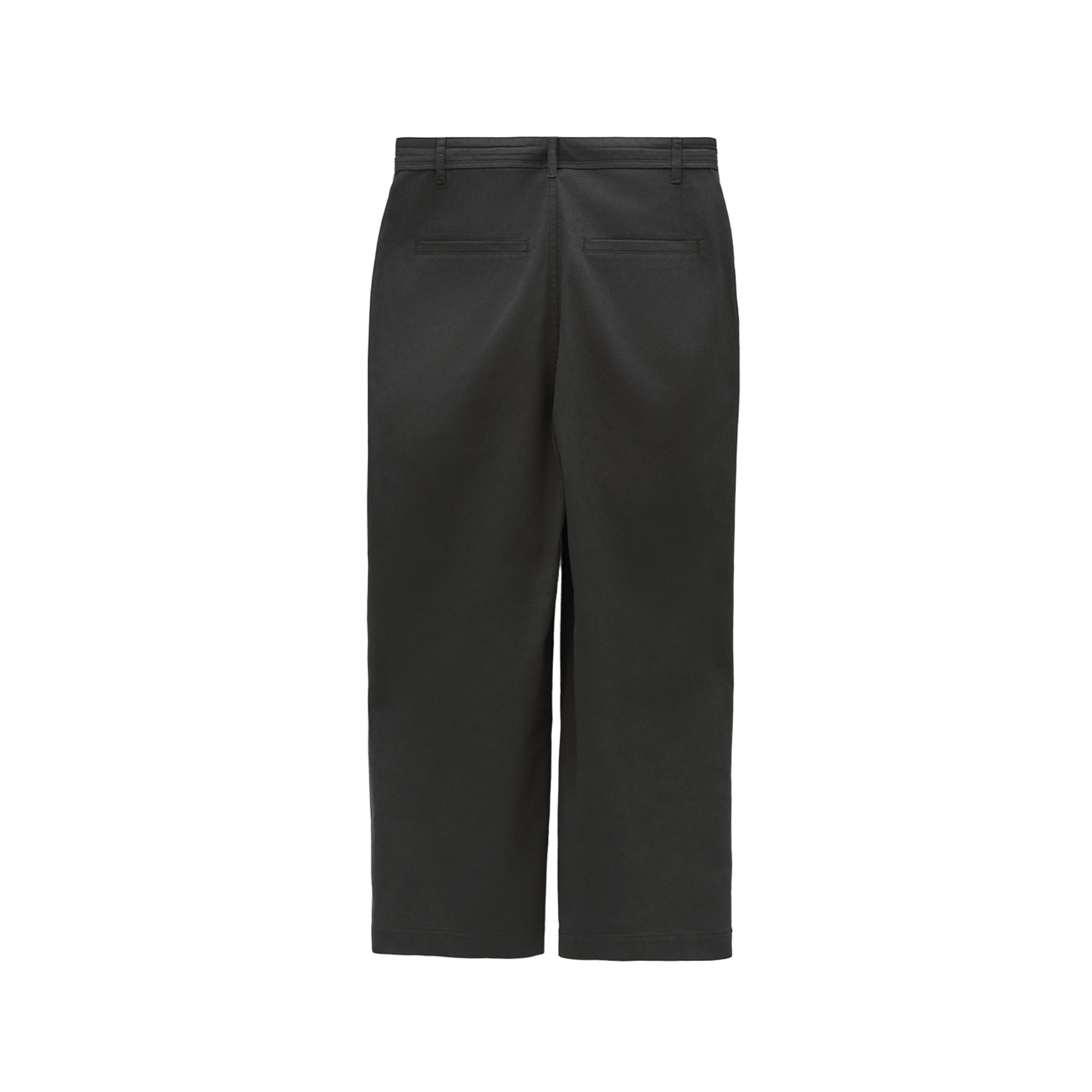 Low Classic Women's Drawstring Washed Cotton Pants Charcoal