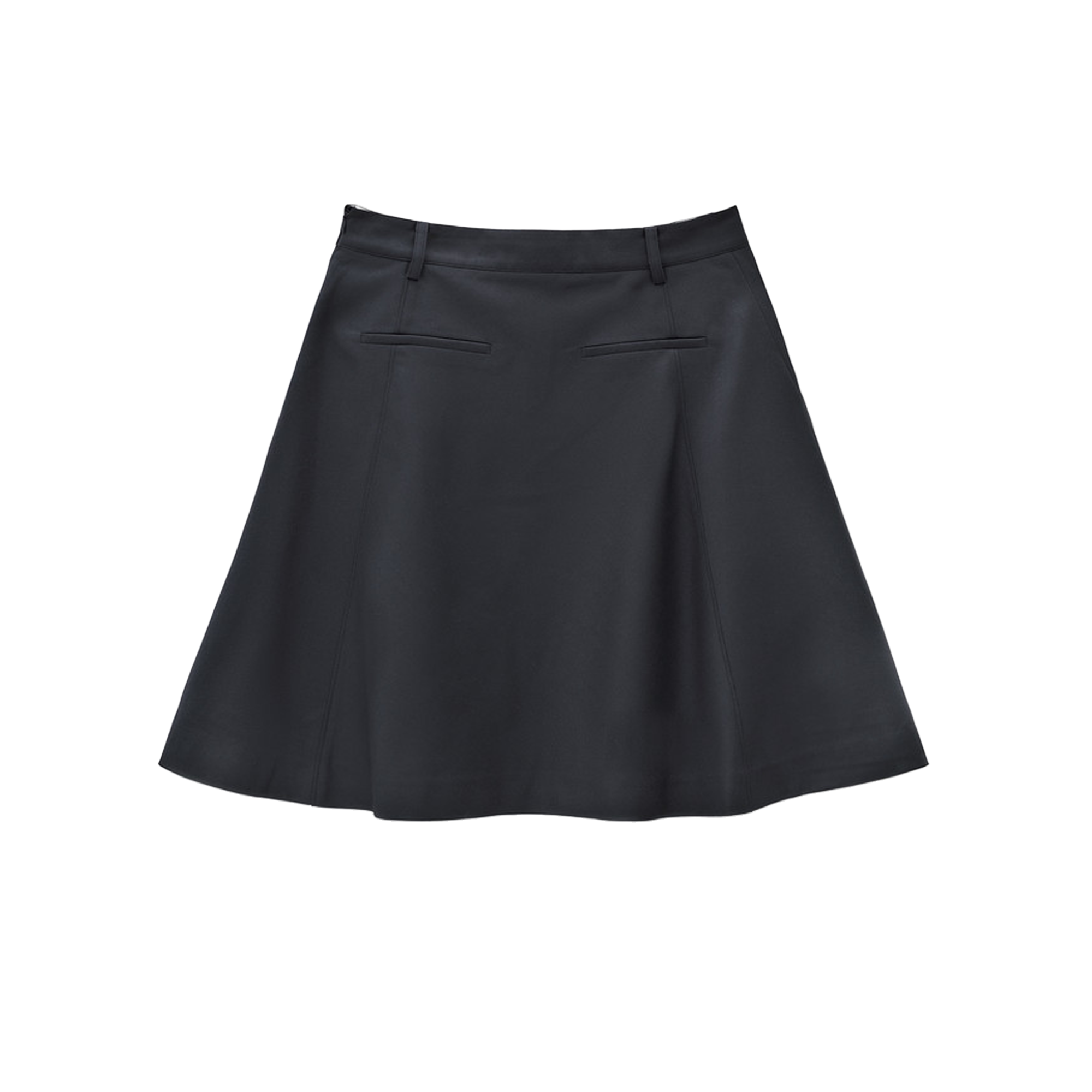 Low Classic Women's Flared Midi Skirt Navy