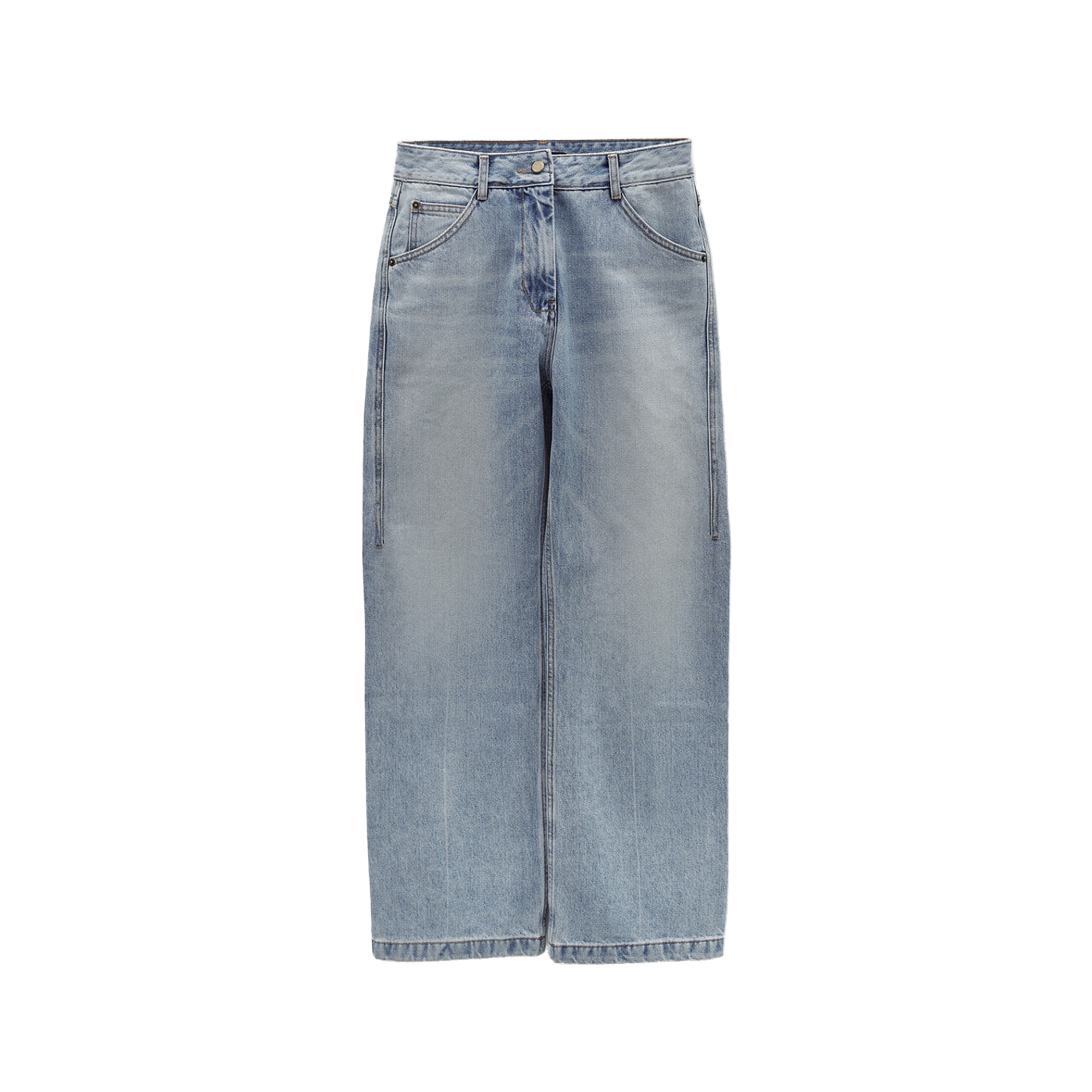Low Classic Women's New Straight Fit Denim Light Blue