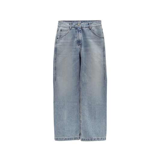 Low Classic Women's New Straight Fit Denim Light Blue