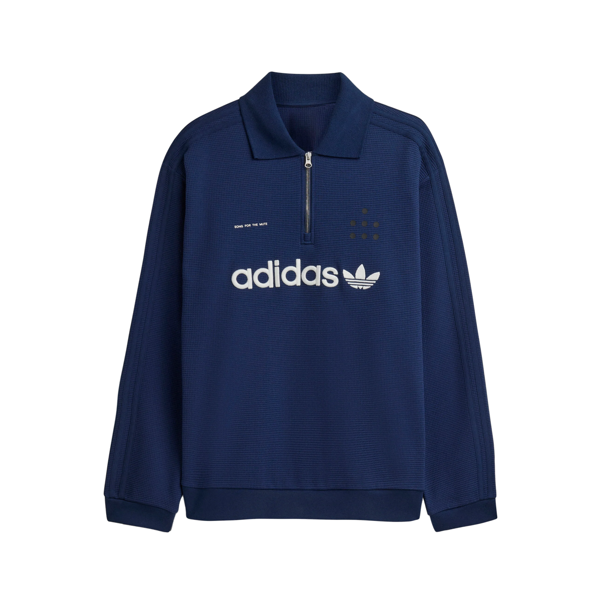adidas x Song For The Mute ADI008 Long Sleeve Polo Night Indigo LD1916