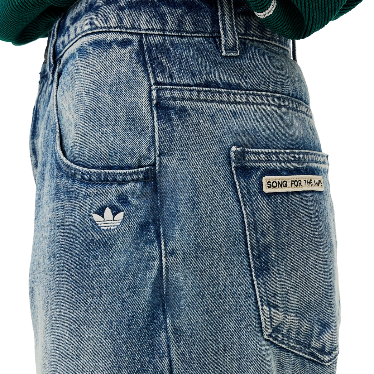 adidas x Song For The Mute ADI008 Pants Medium Blue Denim LD1934