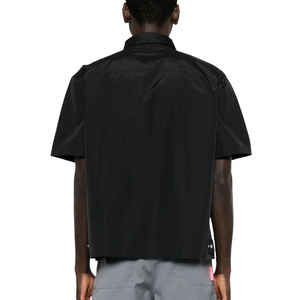 Heliot Emil S/S Nylon Shirt W. Carabiner Black