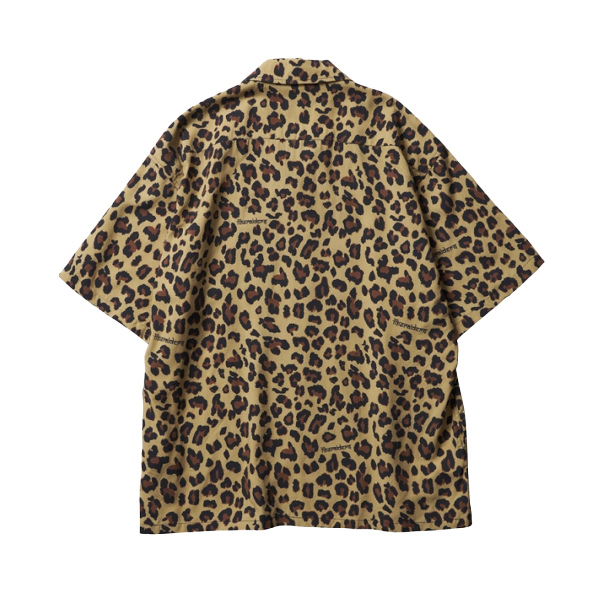 Liberaiders Leopard Rayon Shirt Beige