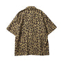 Liberaiders Leopard Rayon Shirt Beige