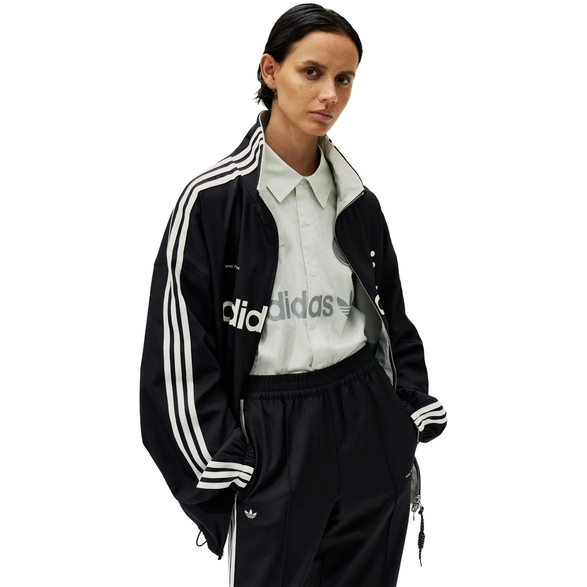 adidas x Song For The Mute ADI008 Track Top Black/Off White LF5251