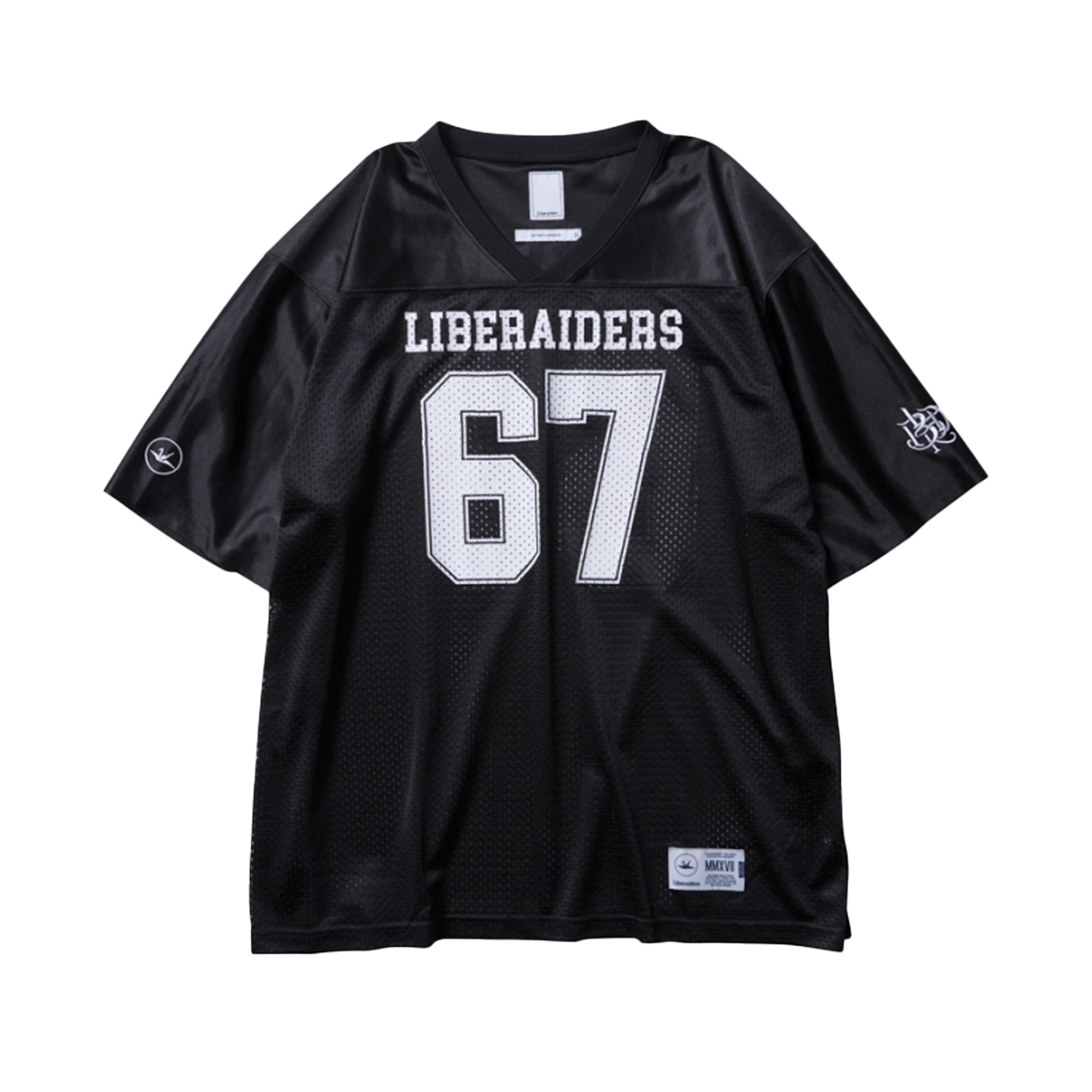 Liberaiders Football Tee Black