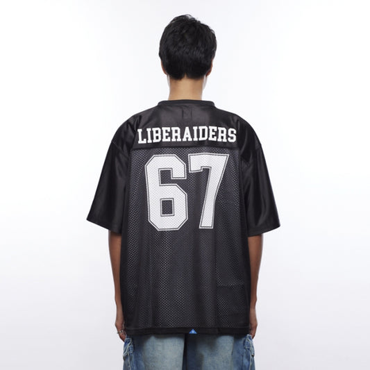 Liberaiders Football Tee Black