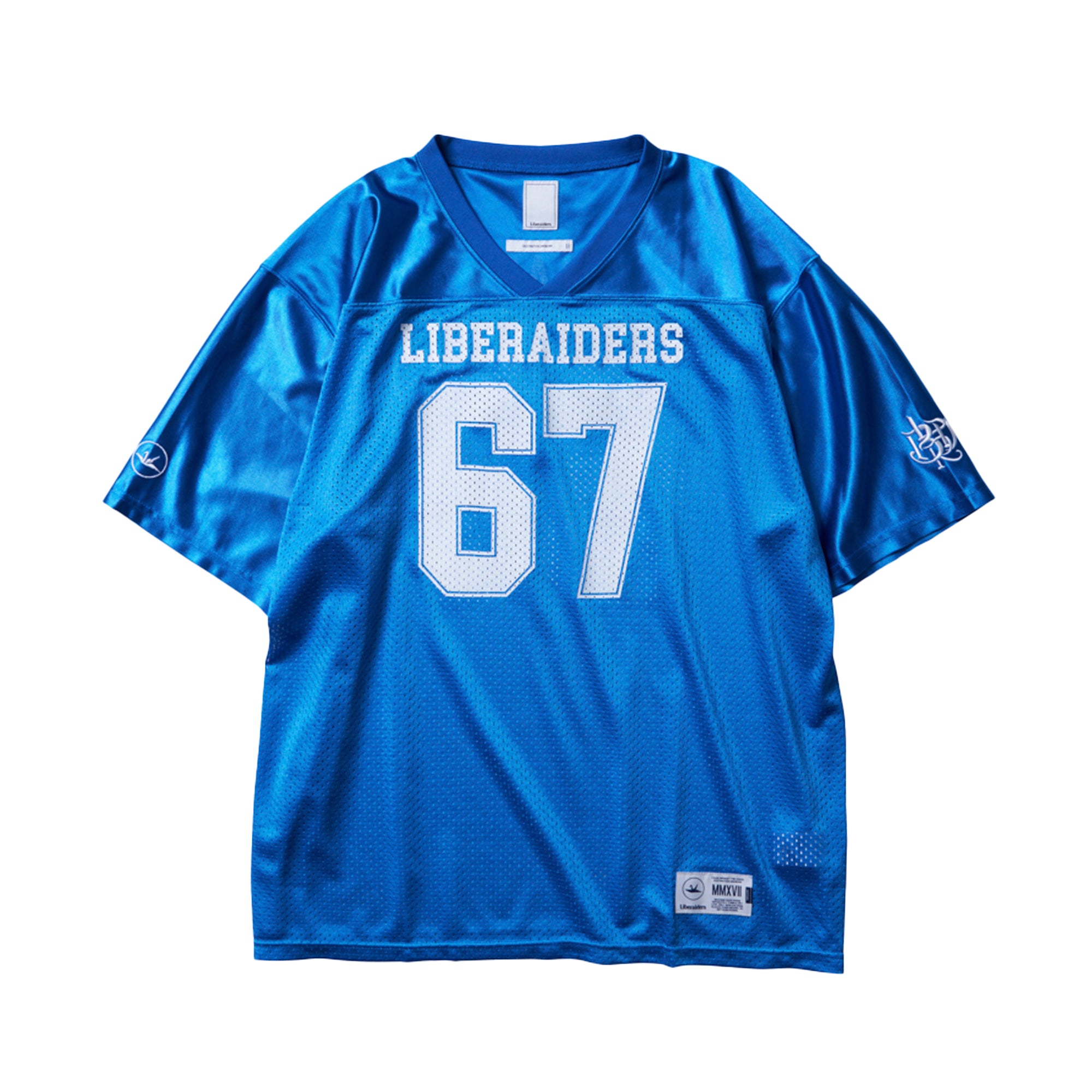 Liberaiders Football Tee Blue