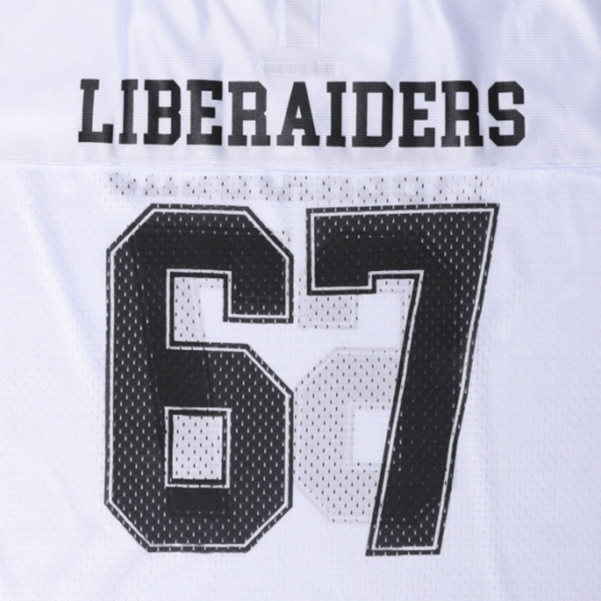 Liberaiders Football Tee White