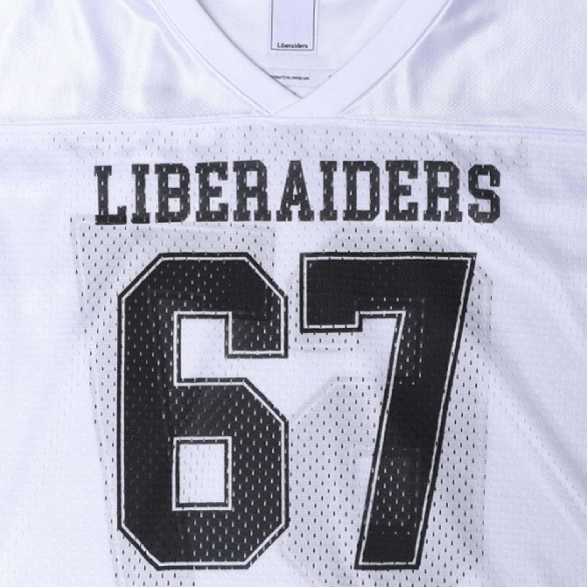Liberaiders Football Tee White