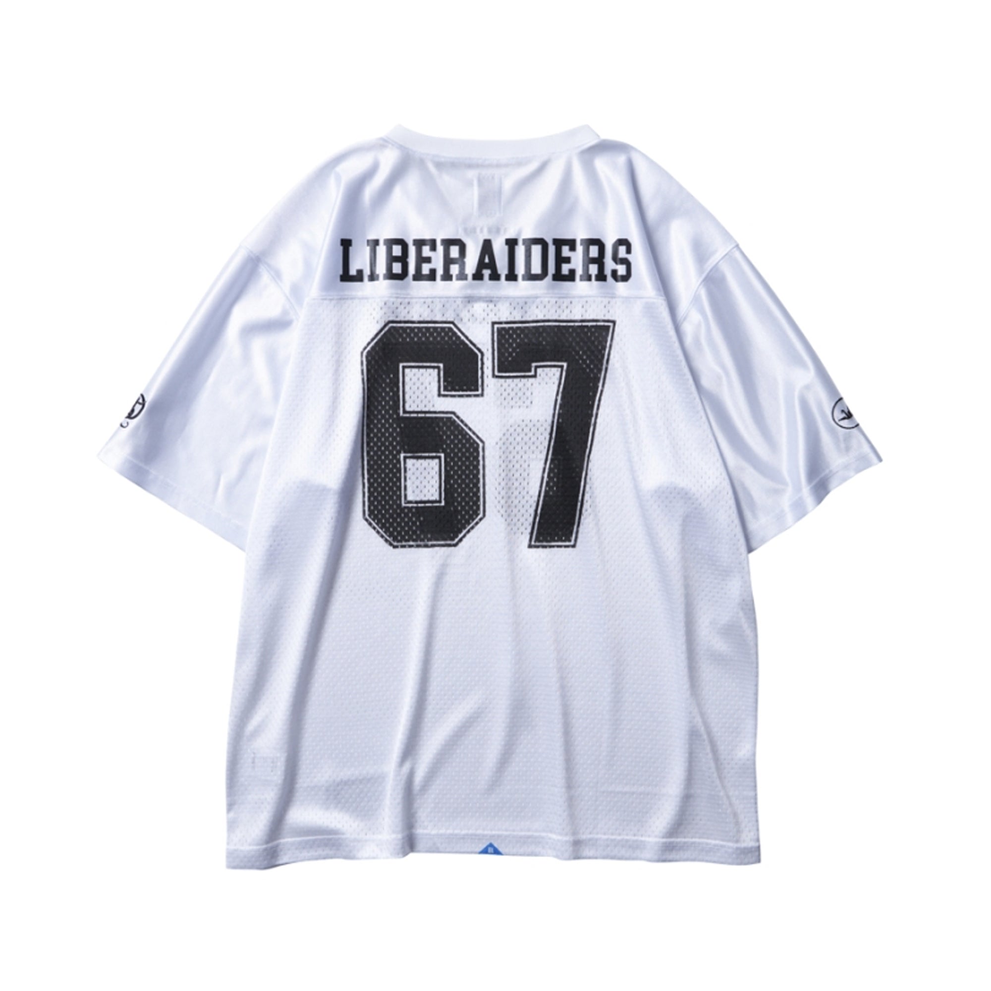 Liberaiders Football Tee White