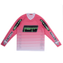 Members of The Rage LS MOTR Cross Shirt 1 Racing Print Pink