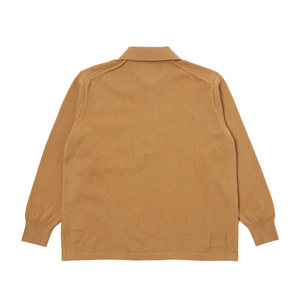 Universal Works L/S Pullover Knit Shirt Cumin