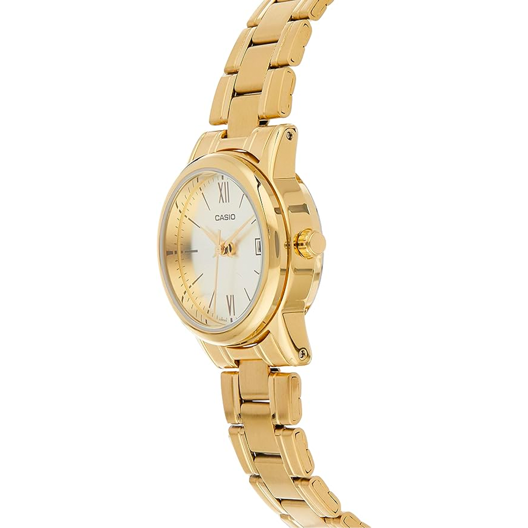Casio Women's Analogue Mineral Glass Gold LTPV002G-9B3