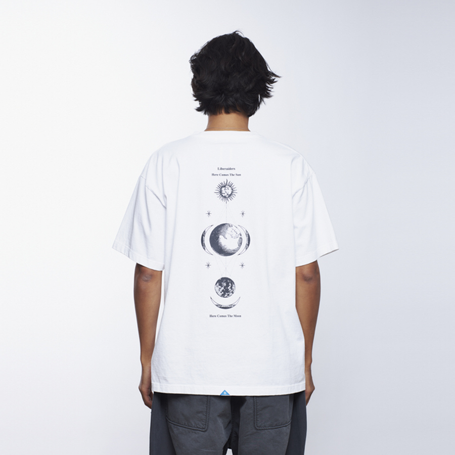 Liberaiders Luna Eclipse T-Shirt White