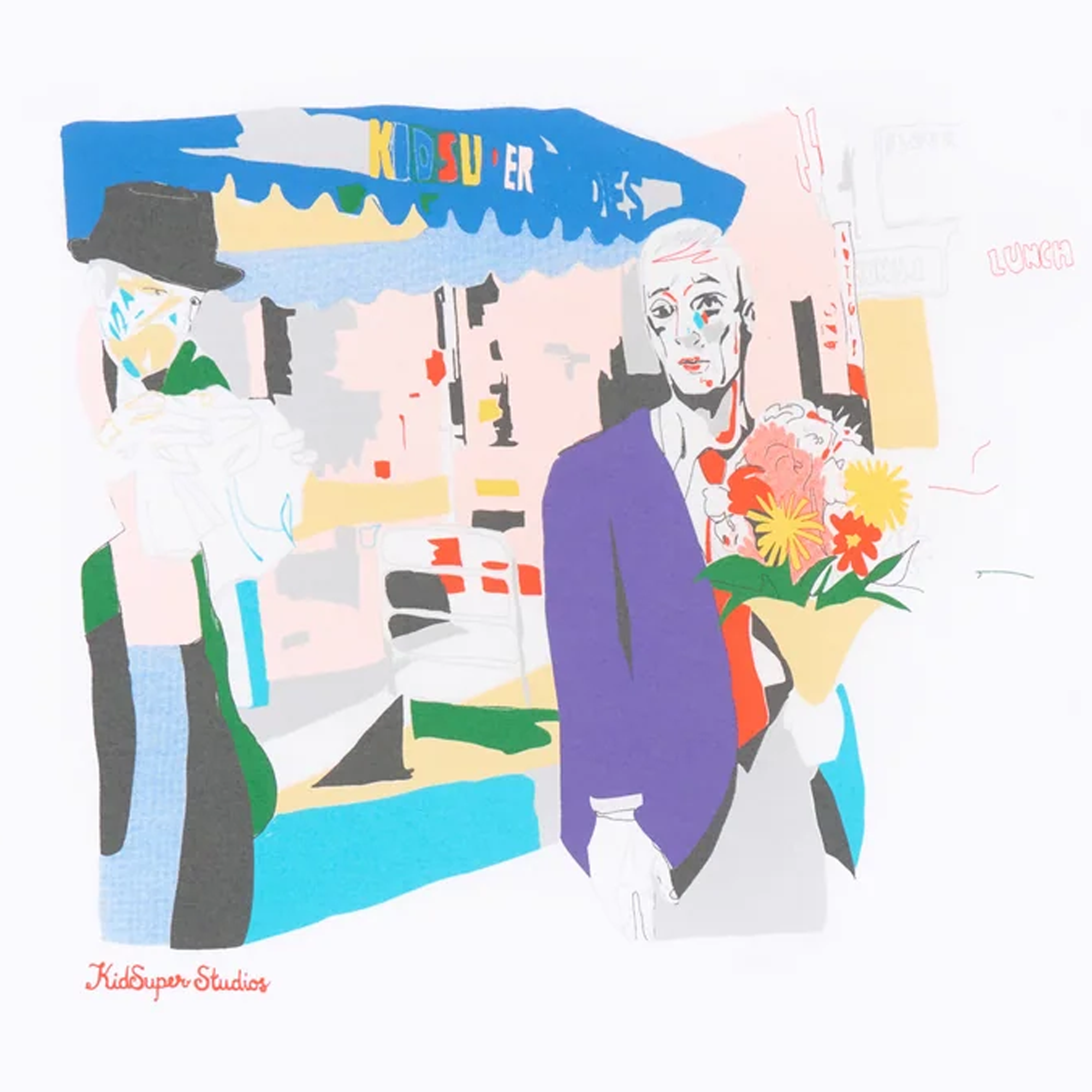 Kidsuper Luncheonette T-Shirt White