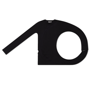 Low Classic LC Wrap T-Shirt Black