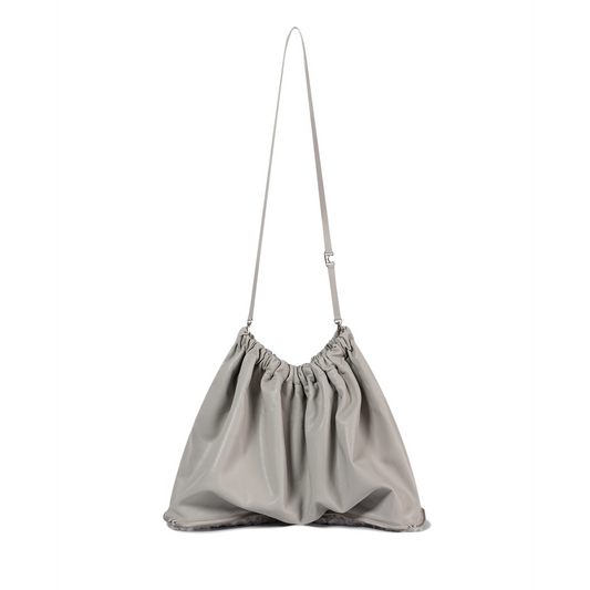 Low Classic Women's Fur Triangle Pop-Up Bag Grey
