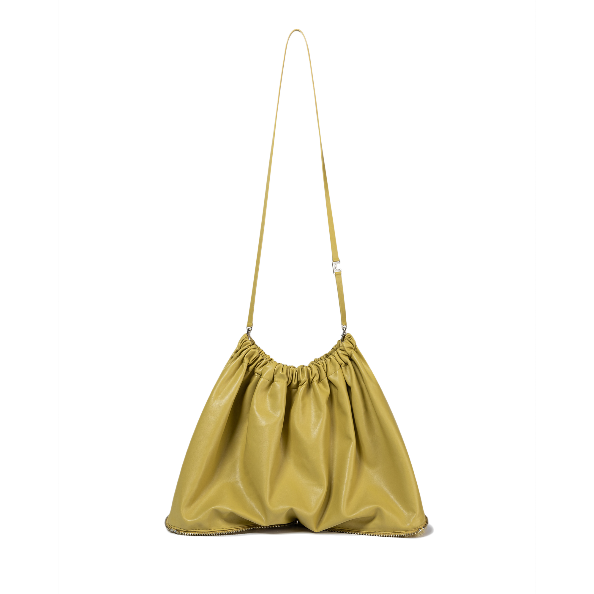 Low Classic Women's Fur Triangle Pop-Up Bag Yellow