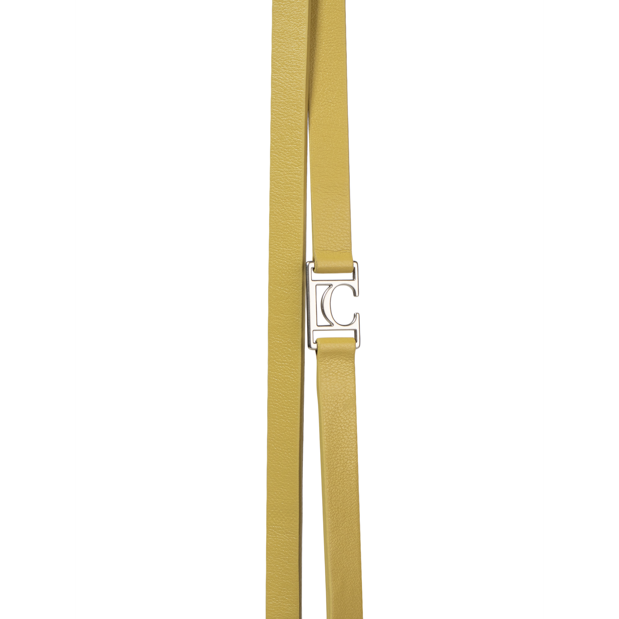 Low Classic Women's Fur Triangle Pop-Up Bag Yellow