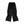 Low Classic Shirring Volume Leather Pants Black