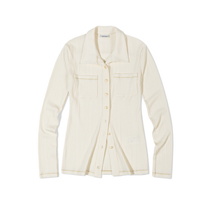 Low Classic New Jersey Pocket Shirt Cream