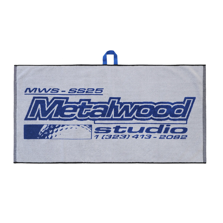 Metalwood La Brea Shop Caddie Towel White