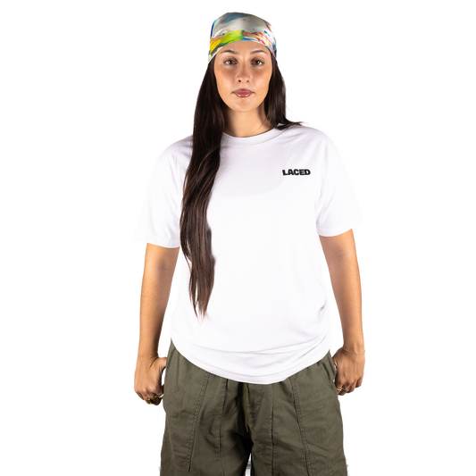 Laced Logo T-Shirt White