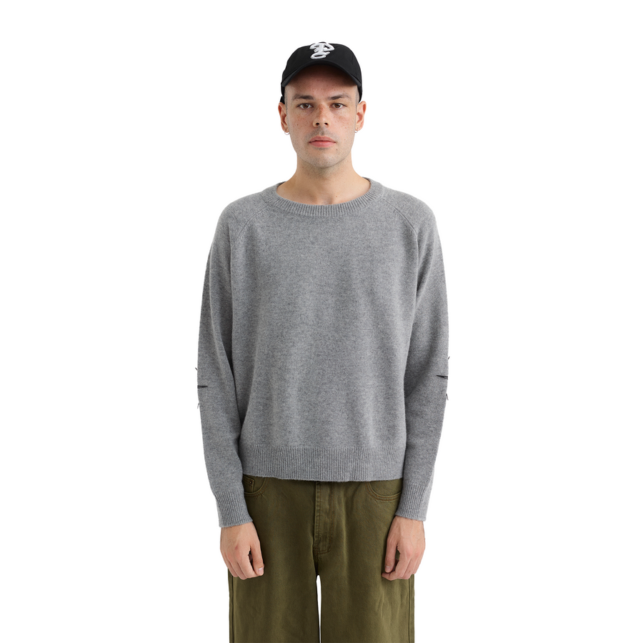 Pseushi Lambswool Sweater Grey