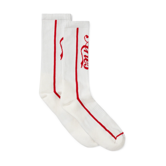 Aries Cola Socks White AR0004703