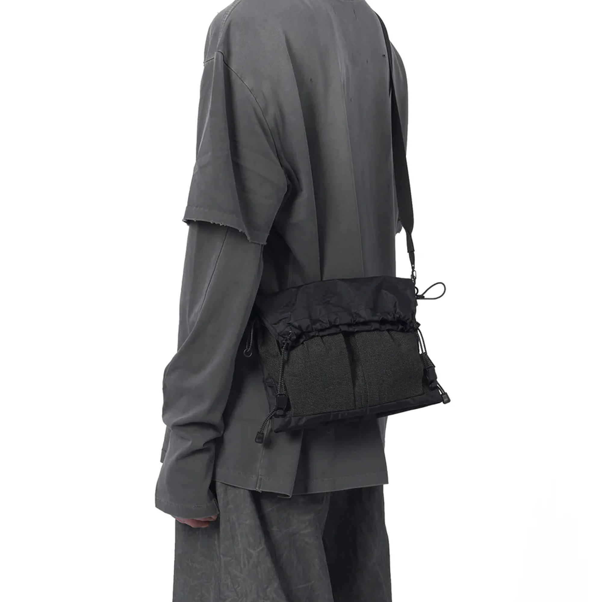 Sealson 2-Way Crossbody Bag H2 Black