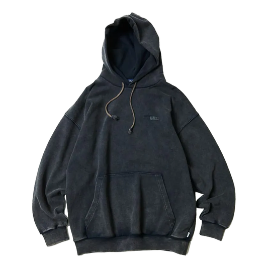 Nautica Japan Bleached Hidden Logo Hoodie Navy