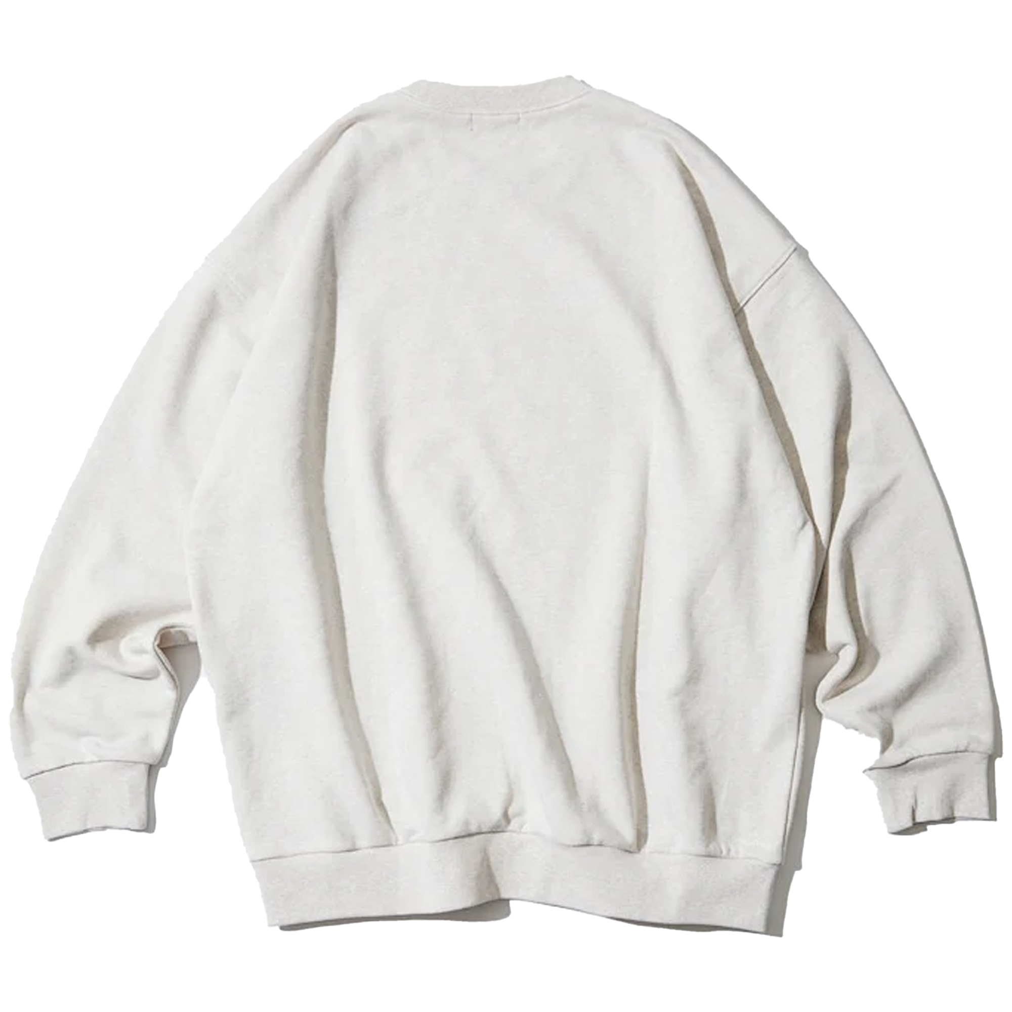 Nautica Japan Stitch Small Logo Crew Sweat Grey